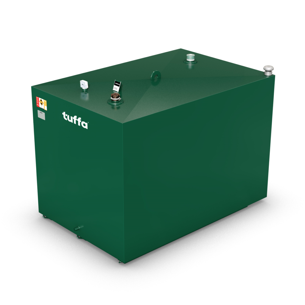 2300 Litre Tuffa Steel Fire Rated Bunded Oil Tank